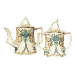 Gouda teapot and covered vessel