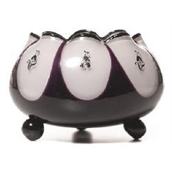 Loetz vase,  bulbous body