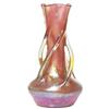 Image 1 : Loetz vase, large form with four spiral handles