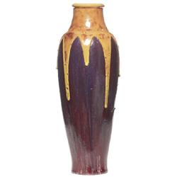 Pierrefonds vase, slender tapered form
