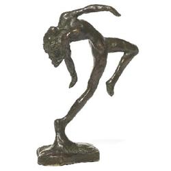 Art Nouveau sculpture, bronze, nude