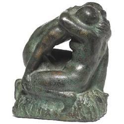 Torolf Engstrom  sculpture, bronze, Alskande