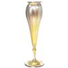 Image 1 : L.C. Tiffany vase, flower form in gold favrile glass