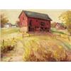 Image 1 : Ollie Cole, Red Barn oil/canvas