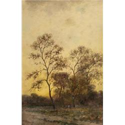 William Clusmann Landscape, watercolor