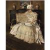 Image 1 : Walter Ernest Tittle Woman in a Fancy Dress  oil