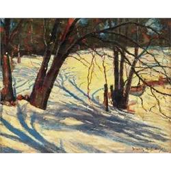 Walter Alexander Bailey, Winter , oil