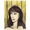 Image 1 : Bernard Buffet,  Portrait , color lithograph