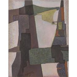 Mario de Ferrante, Abstract, oil