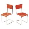 Image 1 : Mart Stam side chairs, pair