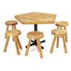 Image 1 :  Charlotte Perriand table and stools