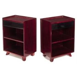 Gilbert Rohde nightstands, pair