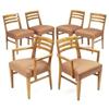 Image 1 : Gilbert Rohde dining chairs, set of six