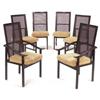 Image 1 : Milo Baughman dining chairs, set of six