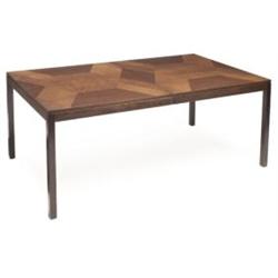 Fine Milo Baughman Op Art dining table