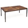 Image 1 : Fine Milo Baughman Op Art dining table