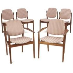 Arne Vodder chairs, set of six