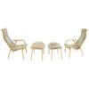 Image 1 : Yngve Ekstrom lounge chairs and ottomans, pair