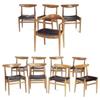 Image 1 :  Hans Wegner dining chairs