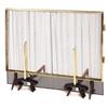 Image 1 : Donald Deskey fire screen and andirons