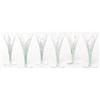 Image 1 :  Dorothy Thorpe wine glasses, set of six