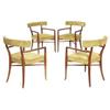Image 1 : T.H.Robsjohn-Gibbings armchairs, set of four