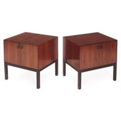  Harvey Probber nightstands, pair