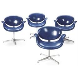  Pierre Paulin chairs, set of four