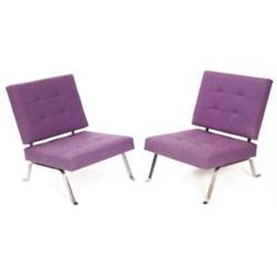 H. Salomonson AP60 lounge chairs, pair