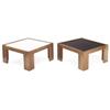 Image 1 : Tobia Scarpa end tables, pair