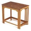 Image 1 : Edward Wormley nesting tables, by Dunbar, set of three