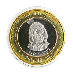 .999 Silver Buffalo Bills Resort & Casino Primm, NV $10 Limited Edition Gaming T