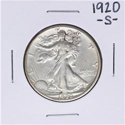 1920-S Walking Liberty Half Dollar Coin