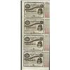 Image 1 : Uncut Sheet of (4) State of Louisiana Baby Bond Obsolete Notes