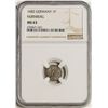 Image 1 : 1682 Germany Nurnberg Pfennig Coin NGC MS63