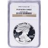 Image 1 : 1995-P $1 American Silver Eagle Proof Coin NGC PF69 Ultra Cameo