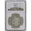 Image 1 : 1881-S $1 Morgan Silver Dollar Coin NGC MS65