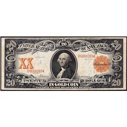 1906 $20 Gold Certificate Note