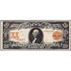 Image 1 : 1906 $20 Gold Certificate Note