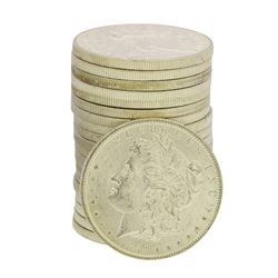 Roll of (20) 1884-O Brilliant Uncirculated Morgan Silver Dollar Coins