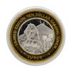 Image 1 : .999 Silver Luxor Casino Las Vegas, NV $10 Casino Limited Edition Gaming Token