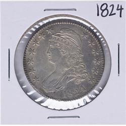 1824/4 Capped Bust Half Dollar Coin
