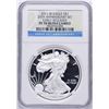Image 1 : 2011-W $1 American Silver Eagle Coin NGC PF70 Ultra Cameo