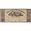 Image 1 : 1864 $20 The State of Georgia Milledgeville Obsolete Note
