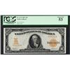 Image 1 : 1907 $10 Gold Certificate Note Fr.1171 PCGS About New 53