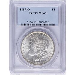 1887-O $1 Morgan Silver Dollar Coin PCGS MS63