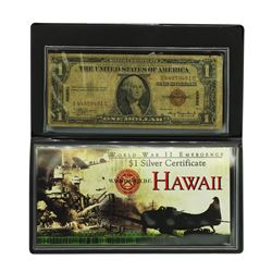 1935A $1 Hawaii WWII Emergency Silver Certificate Note