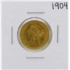 Image 1 : 1904 $5 Liberty Head Half Eagle Gold Coin