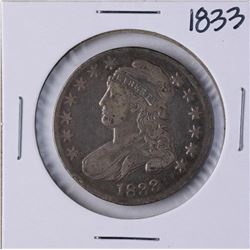 1833 Capped Bust Half Dollar Coin