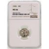Image 1 : 1945 Mercury Dime Coin NGC MS66